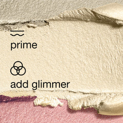 Clinique Touch Base For Eyes creamy shadow primer application for lids.