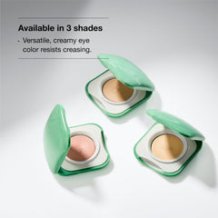 Clinique Touch Base For Eyes Nude Rose close-up shows soft wearable color.