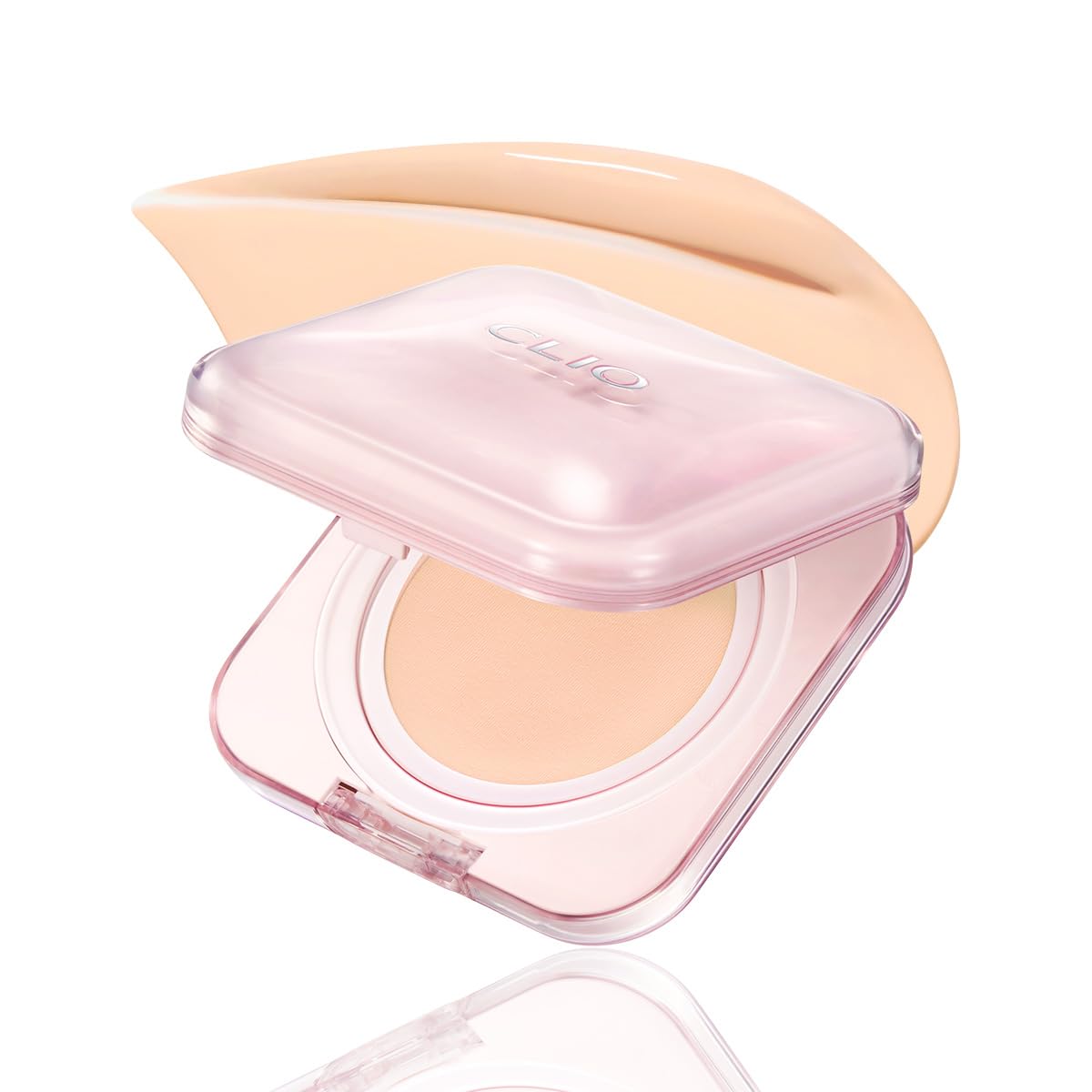 CLIO Kill Cover Mesh Glow bottle shows dewy, natural finish.