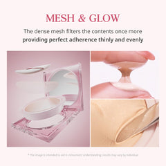 CLIO PROFESSIONAL Kill Cover Mesh Glow Cushion waterdrop puff delivers even coverage