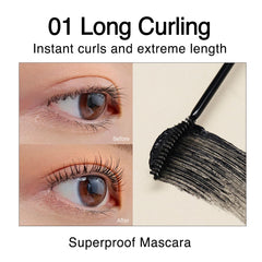 CLIO Kill Lash Superproof: acabado-extensión para pestañas con aspecto definido.