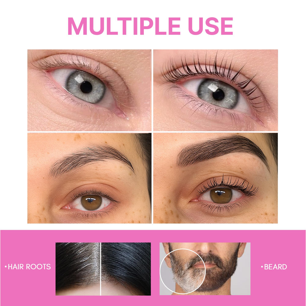 CLIONE PRIME brow color jar highlighting temporary color for defined brows.