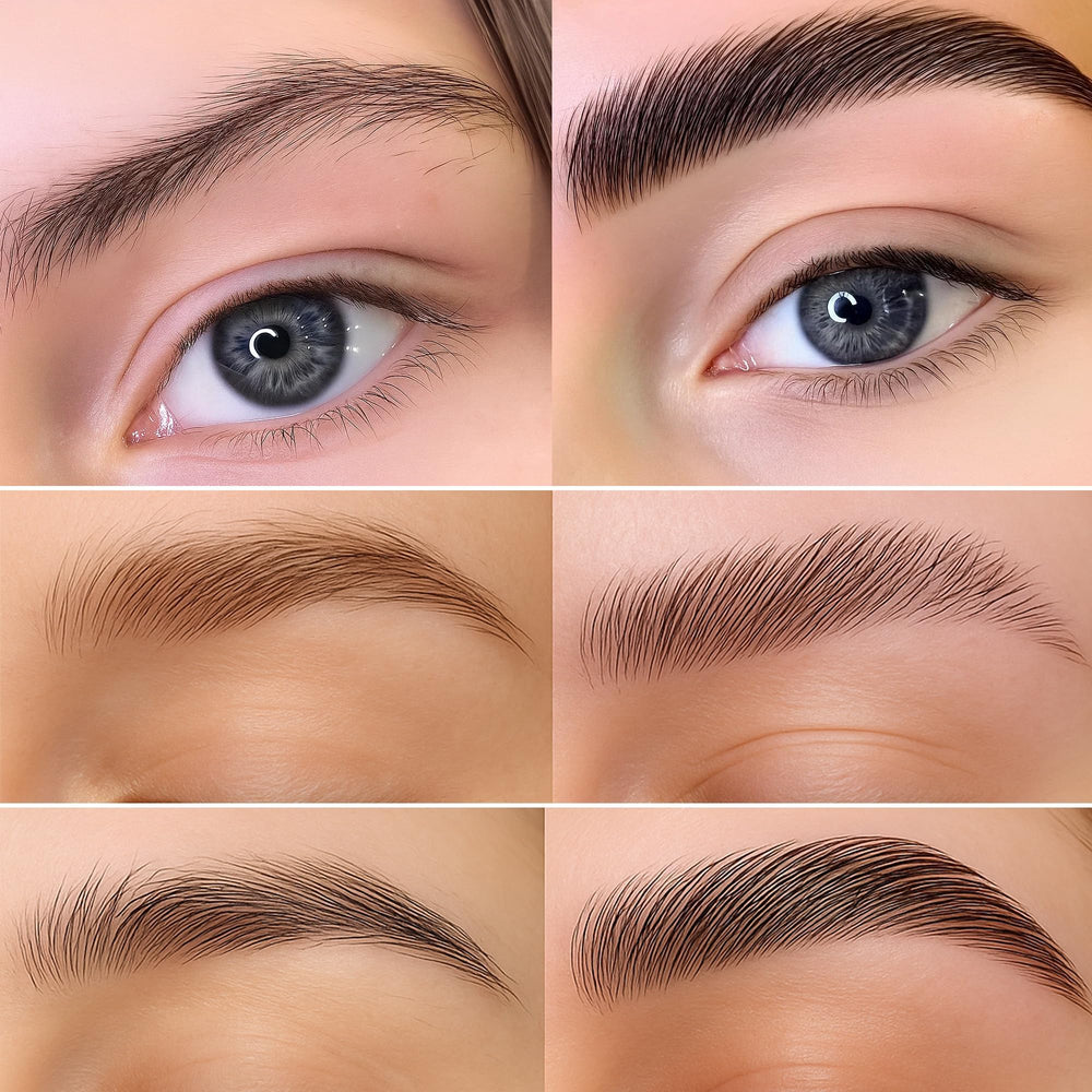 Cejas laminadas en casa con CLIONE PRIME, aspecto definido y natural