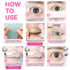 CLIONE PRIME eyelash color brown kit for natural-looking tint.