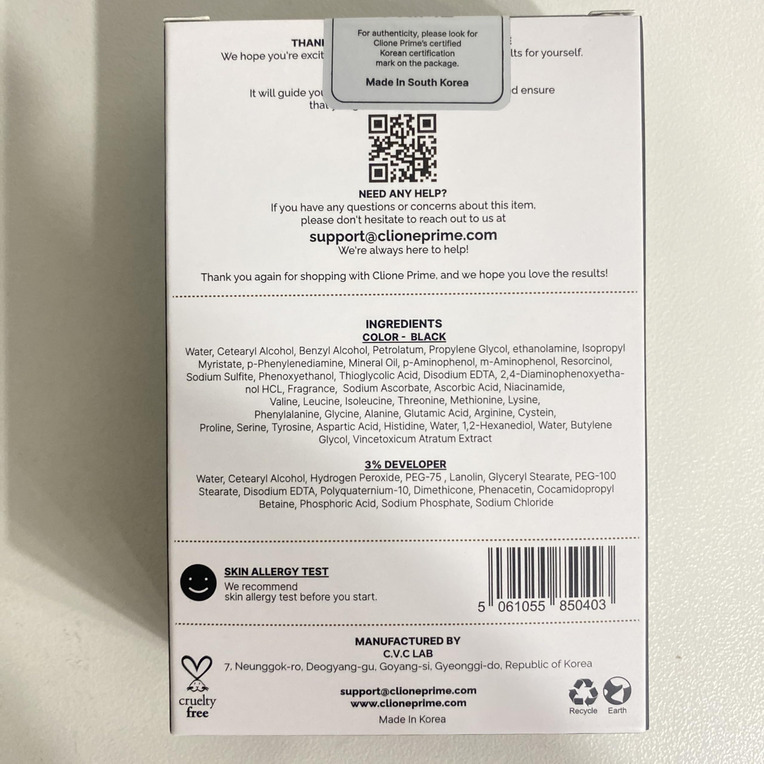 Uso multipropósito de CLIONE PRIME para barba y raíces temporales.
