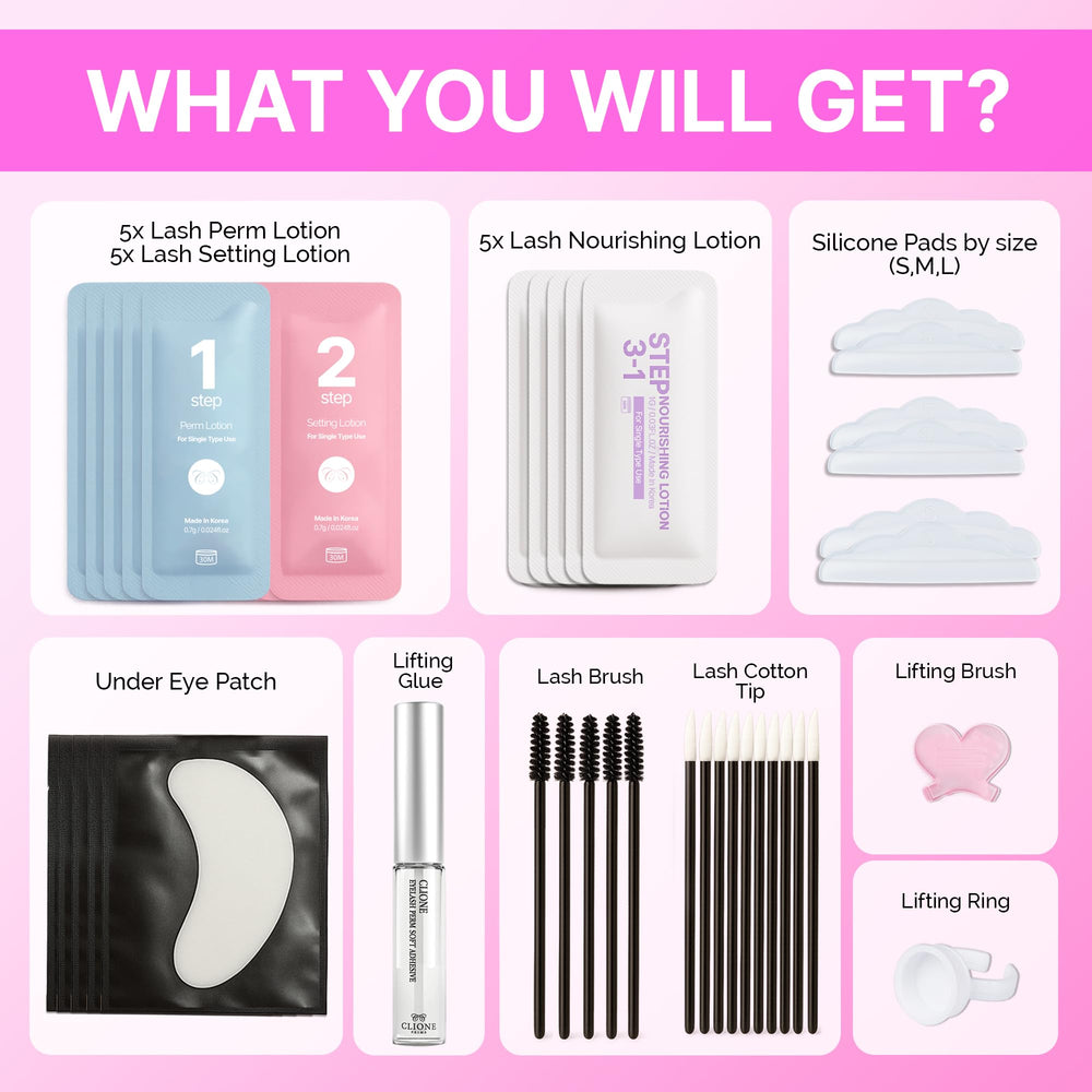 CLIONE PRIME lift lasting up to eight weeks with proper care