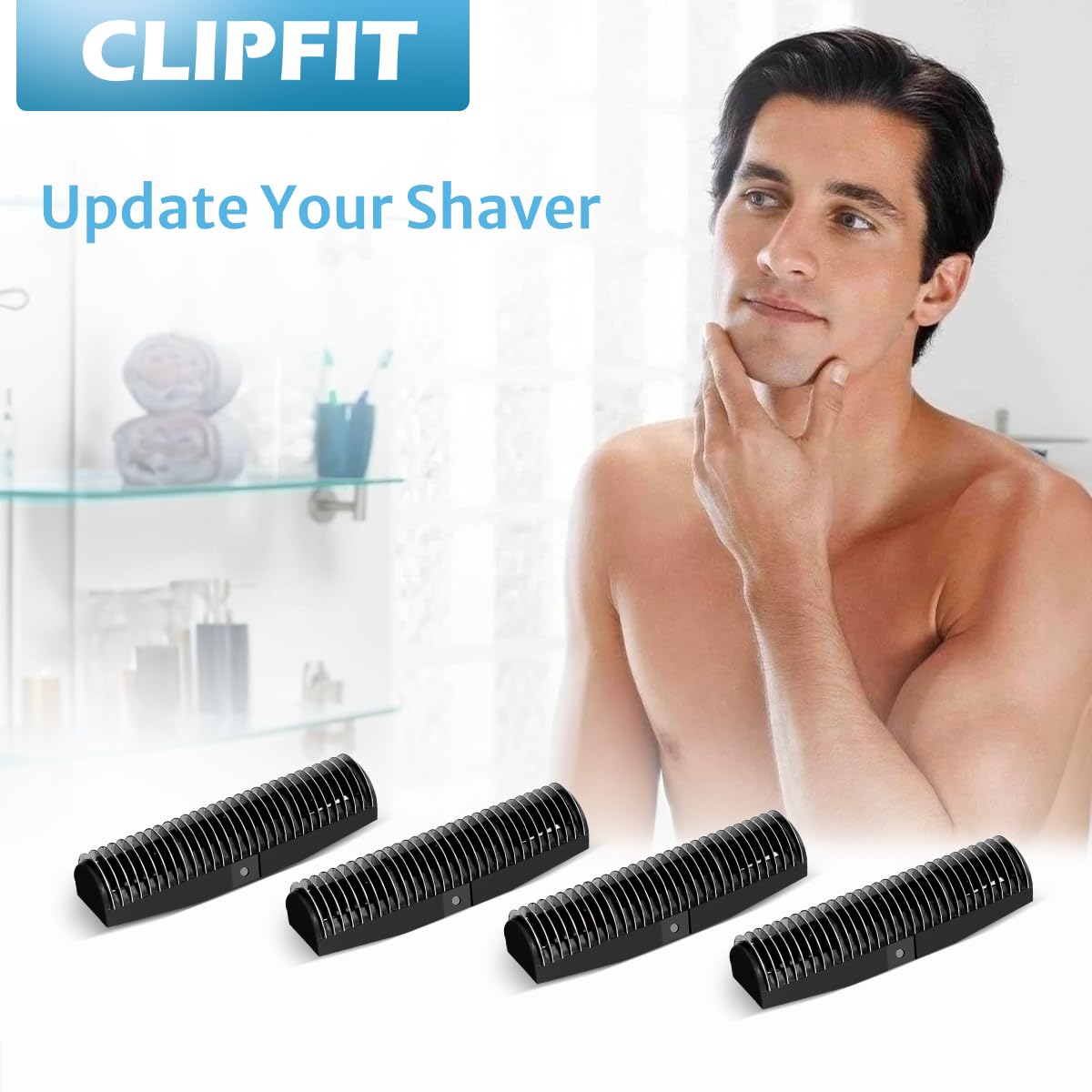 CLIPFIT Wahl Vanish foil blades pack shot for quick changes