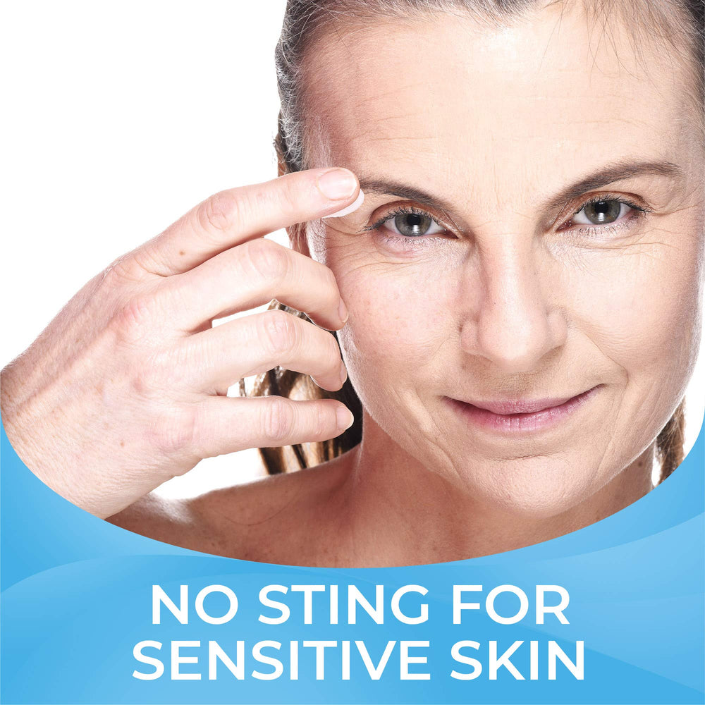 Cliradex Foam user applying cleanser as part of routine