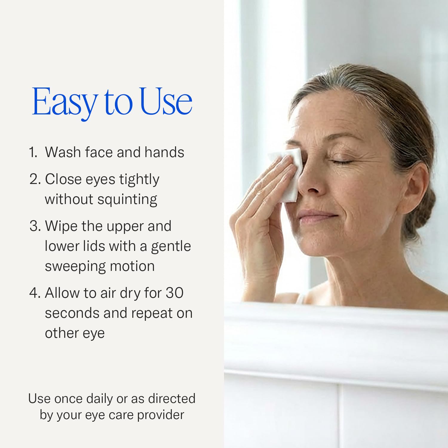 Cliradex Towelettes mention tingling sensation during use.
