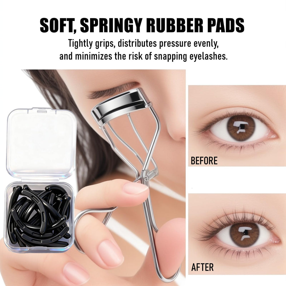 CLLFUU hygienic lash care solution for a fresh curling routine.