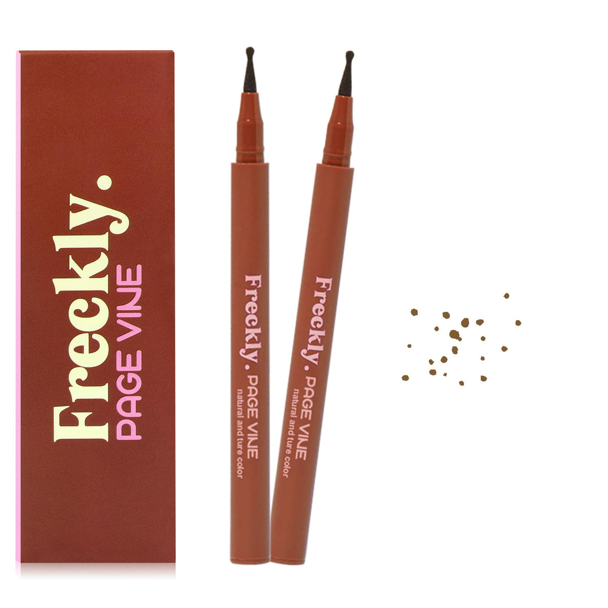CLLFUU lapiz pecas set applicacion facilita dibujar pecas naturales con puntos suaves.