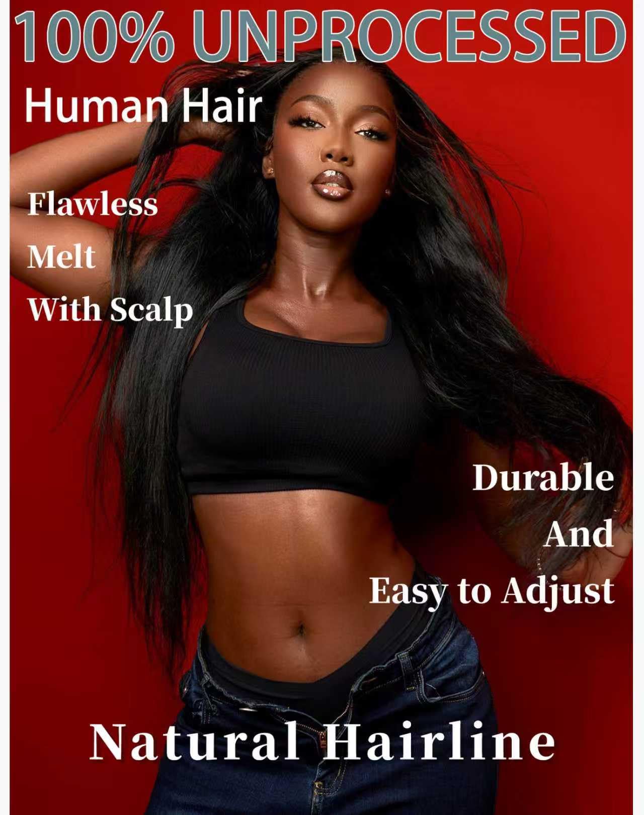 Cllok virgin human hair wig designed for long-lasting wear with proper care.
