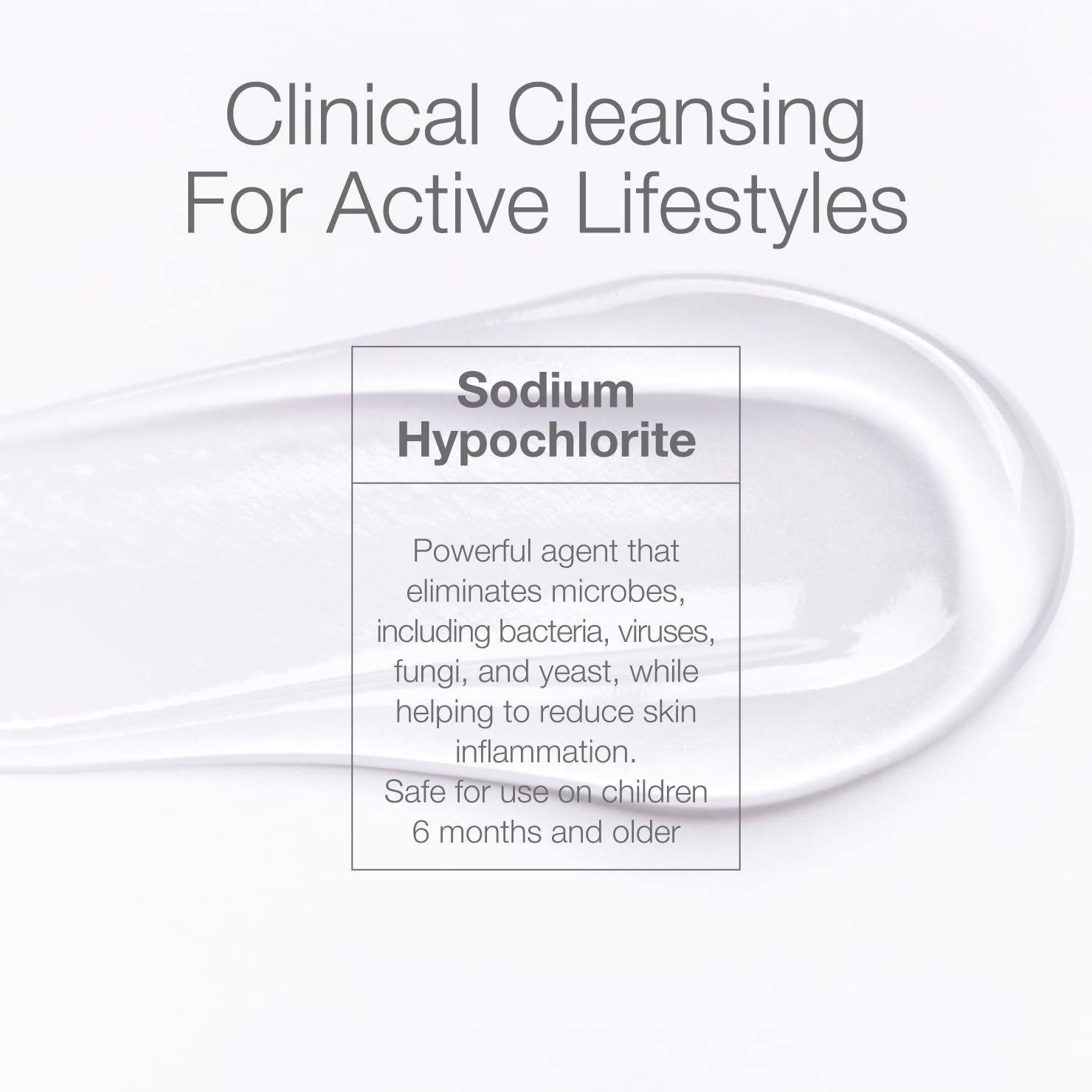 CLn SportWash hands-lather demonstrates quick, thorough cleansing post-training.