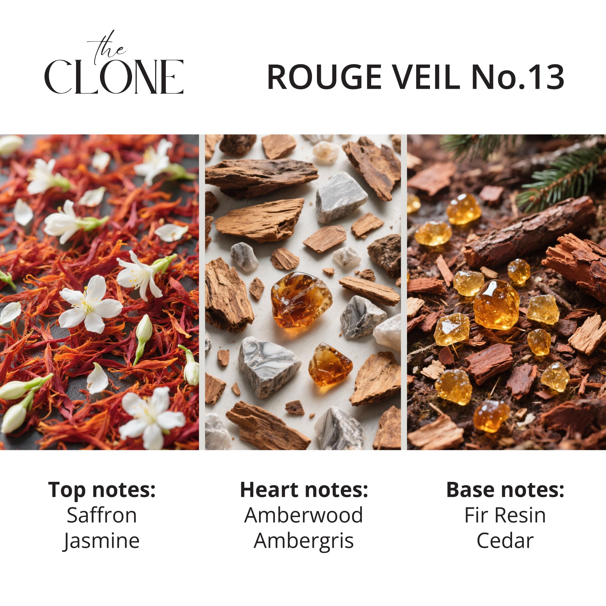 Clone Rouge Veil 13 cap closeup showing premium packaging.
