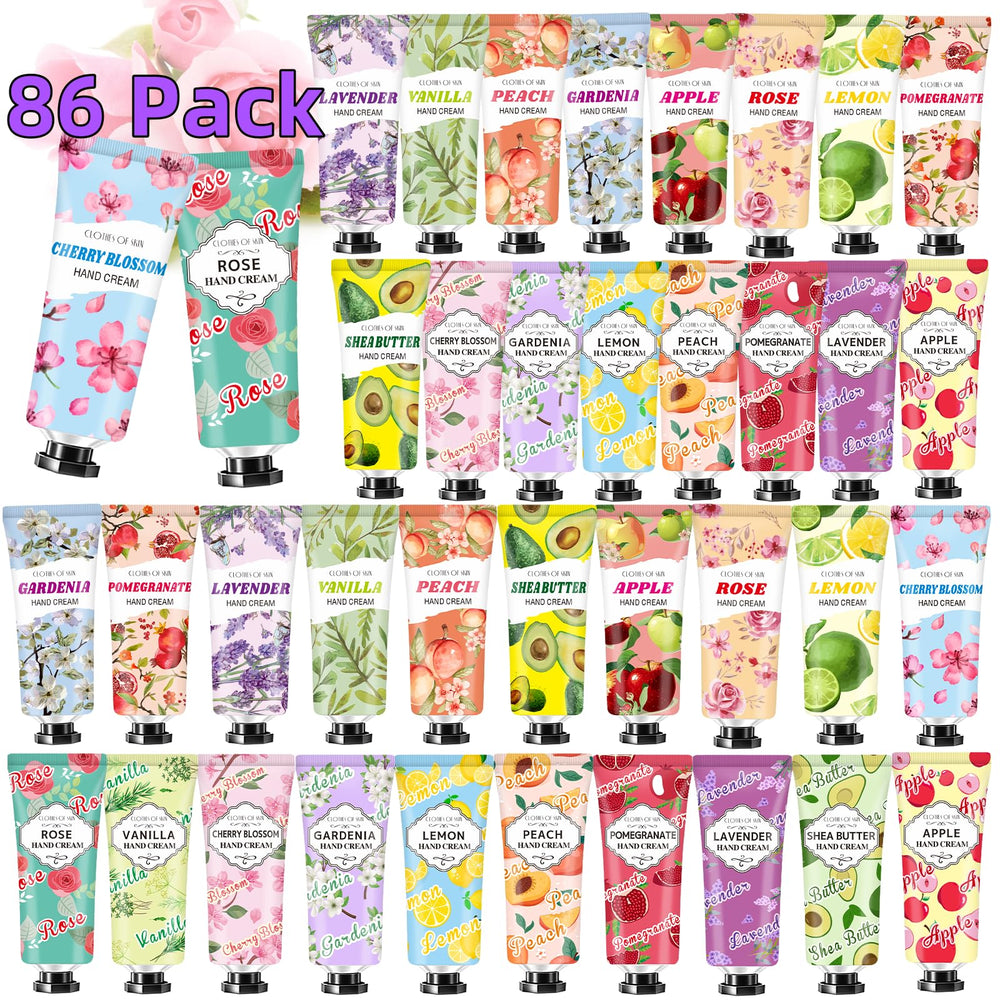 CLOTHES OF SKIN 86pack hand cream with assorted fragrances for daily mood lift