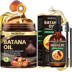 Botella de aceite de Batana de CLOTHES OF SKIN para nutrir el cuero cabelludo.