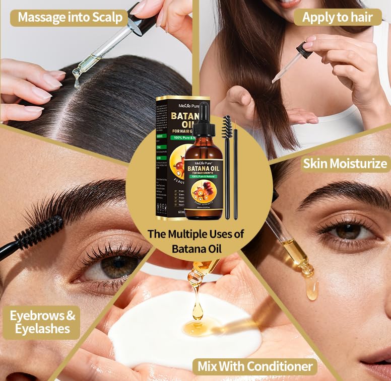 Cuidado de bordes con Batana de CLOTHES OF SKIN para bordes fortalecidos.