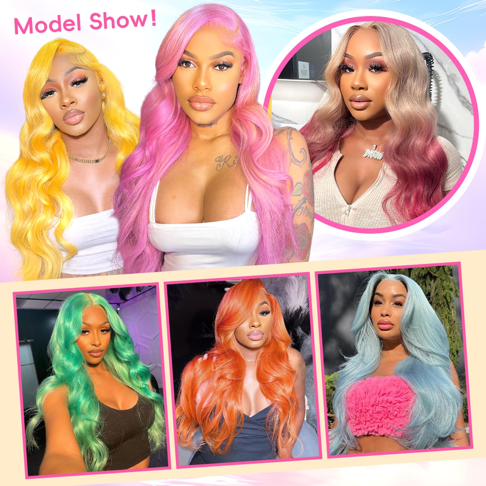 Cloudeer 613 lace front wig 200 density natural fullness and movement