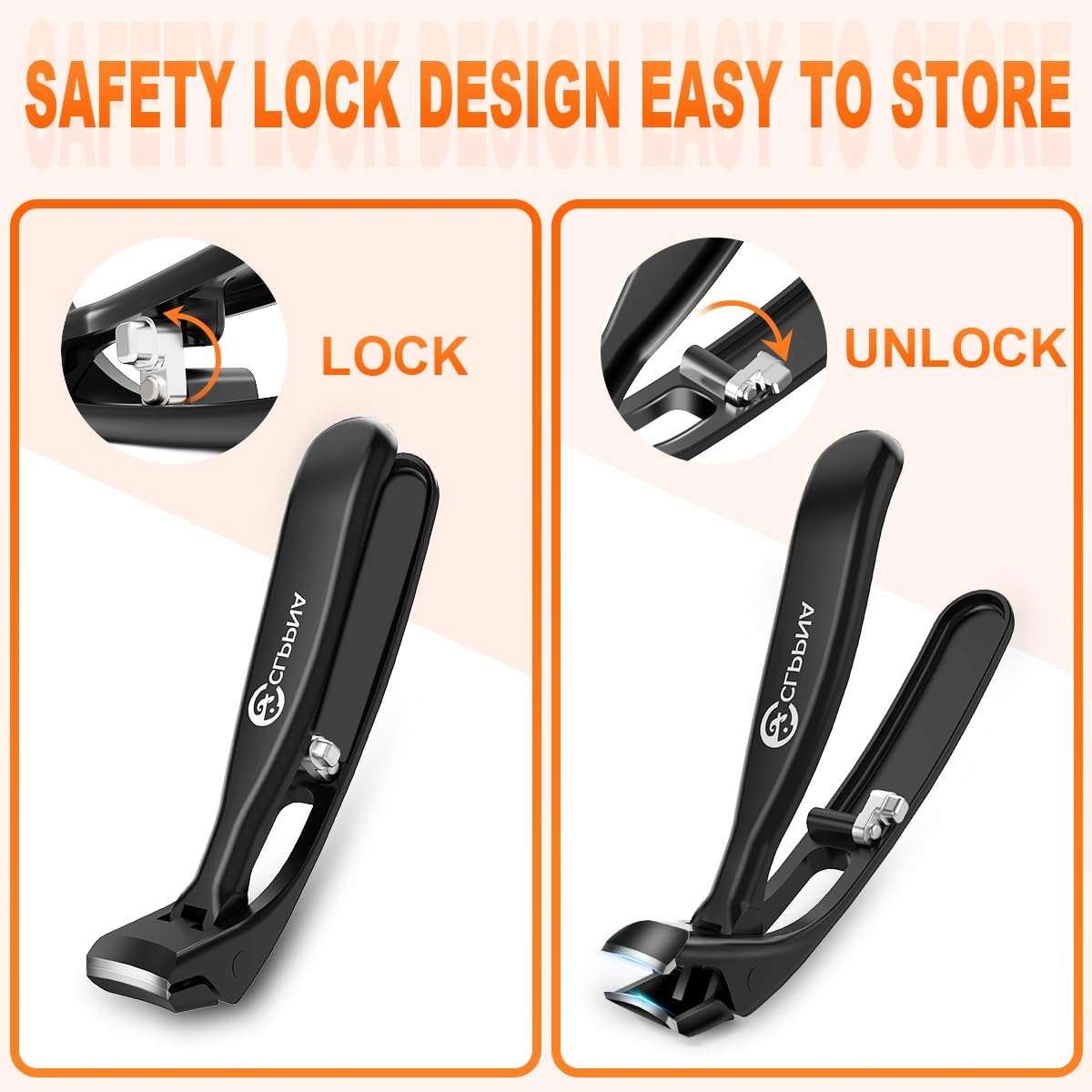 CLPPNA 90-degree angled head offers clear edge visibility for accurate cuts