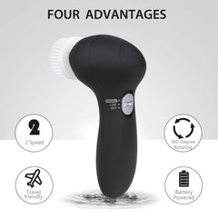 CLSEVXY face brush dual speeds for gentle to deep cleansing