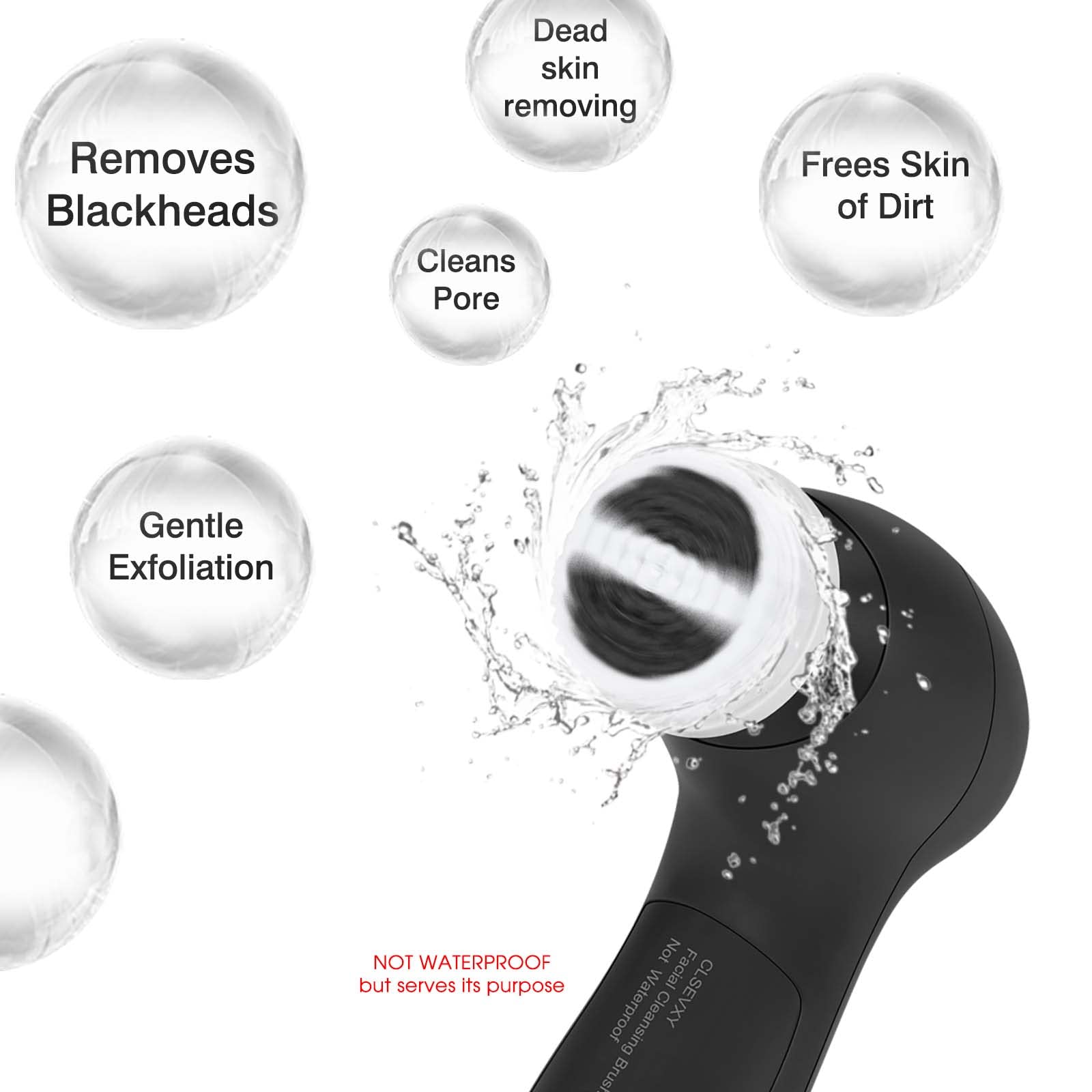 CLSEVXY rolling massage head targets acupoints for relaxation