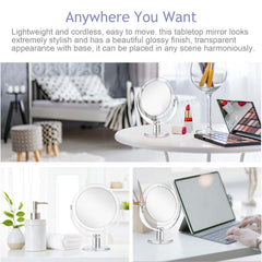 360-degree swivel allows flexible adjustment to any angle