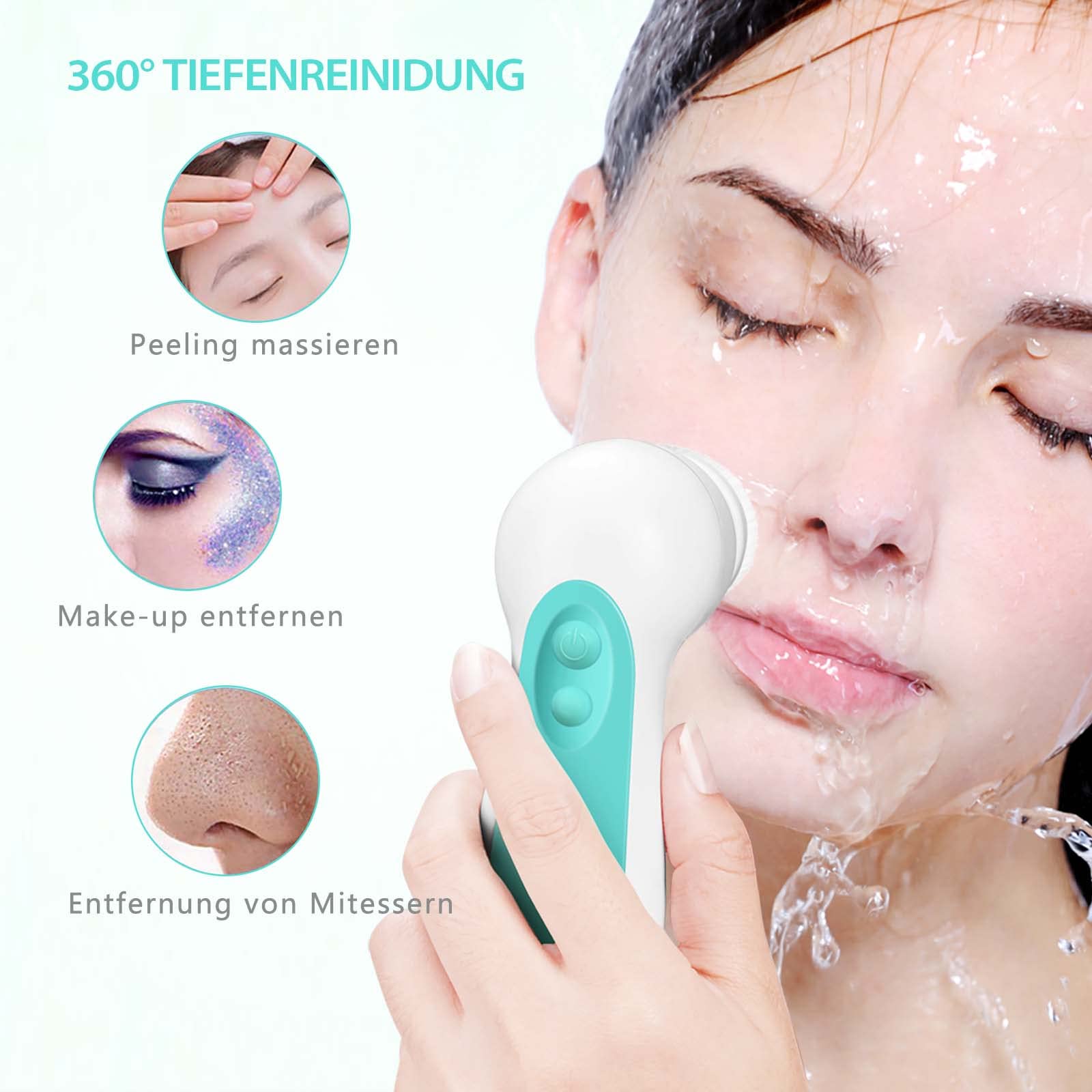 CLSEVXY IPX5 waterproof design is safe in the shower.