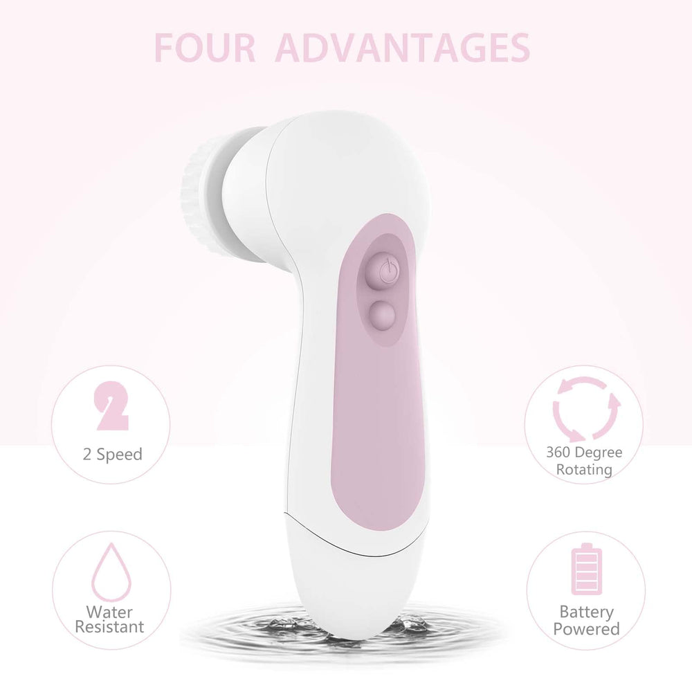 CLSEVXY silicone brush head offering hygienic, mild cleansing