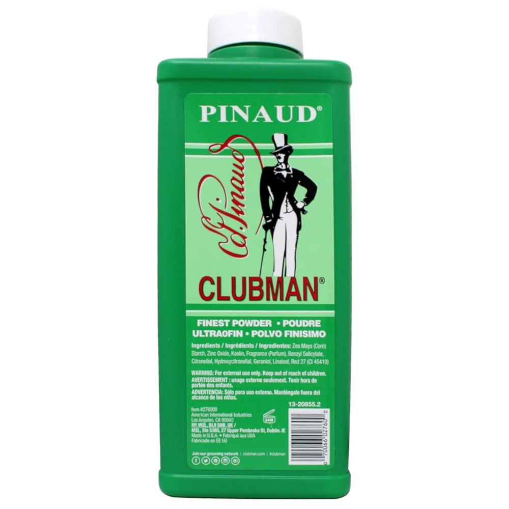 Heritage-inspired Clubman Flesh PINAUD packaging nod to 1810 tradition.