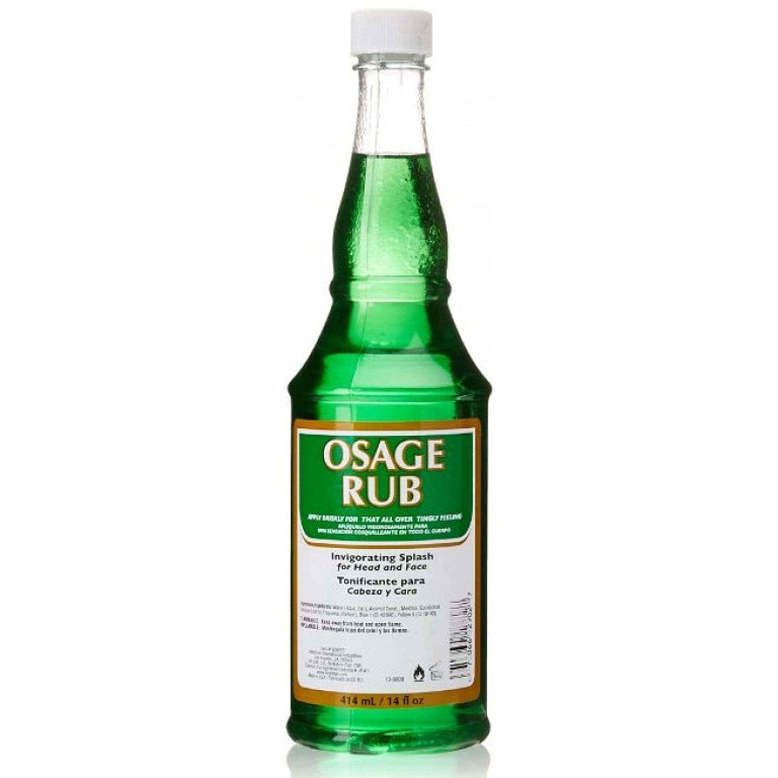 Clubman Jeris Osage Rub frasco profesional de 14 onzas líquidas