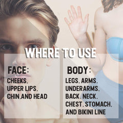Applying Clubman No Bumps Gel provides instant soothing after shave