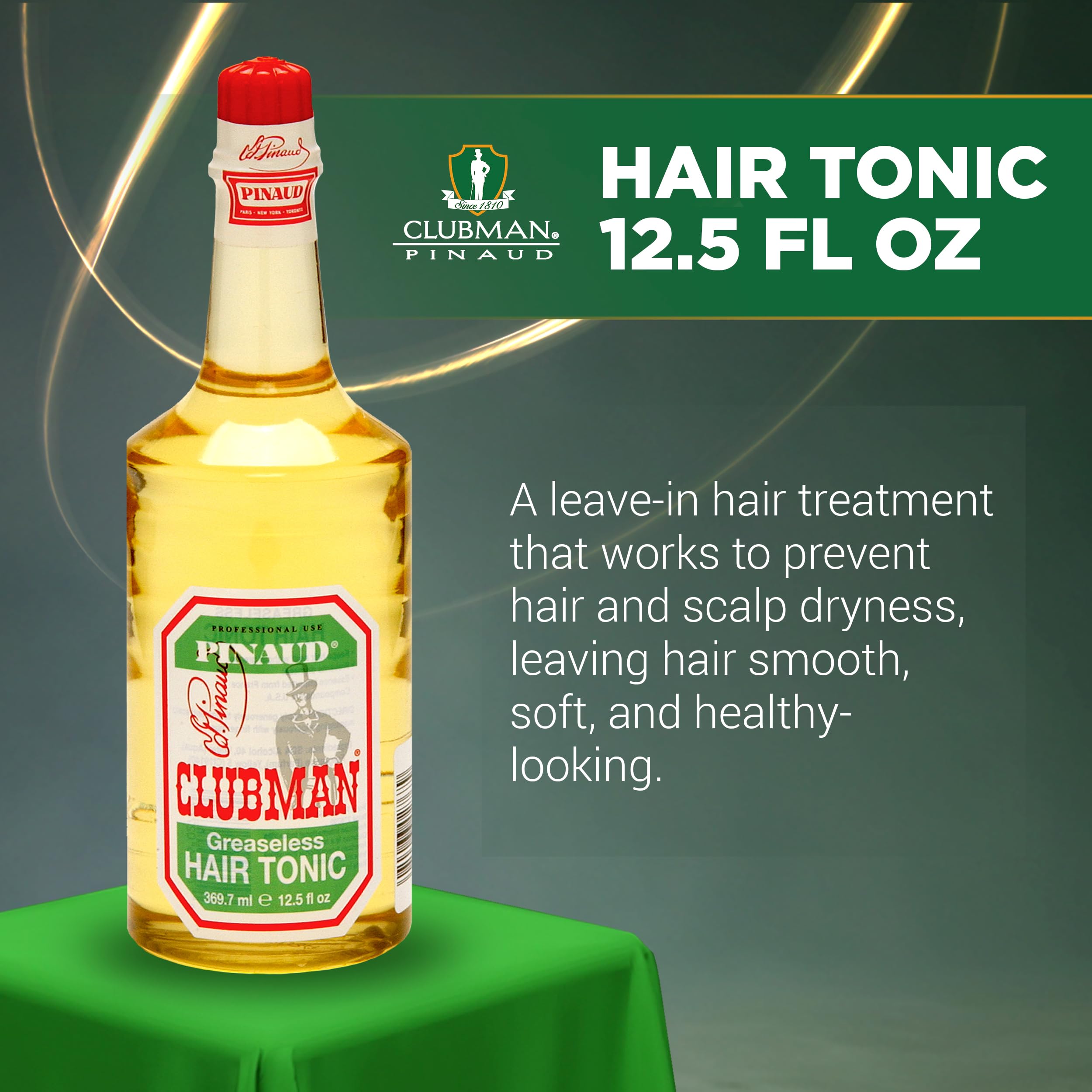 Clubman Pinaud Tonico Cabello Brillo Natural, mejora apariencia