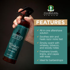 Clubman Reserve Whiskey Woods lifestyle setup showcasing a confident morning routine