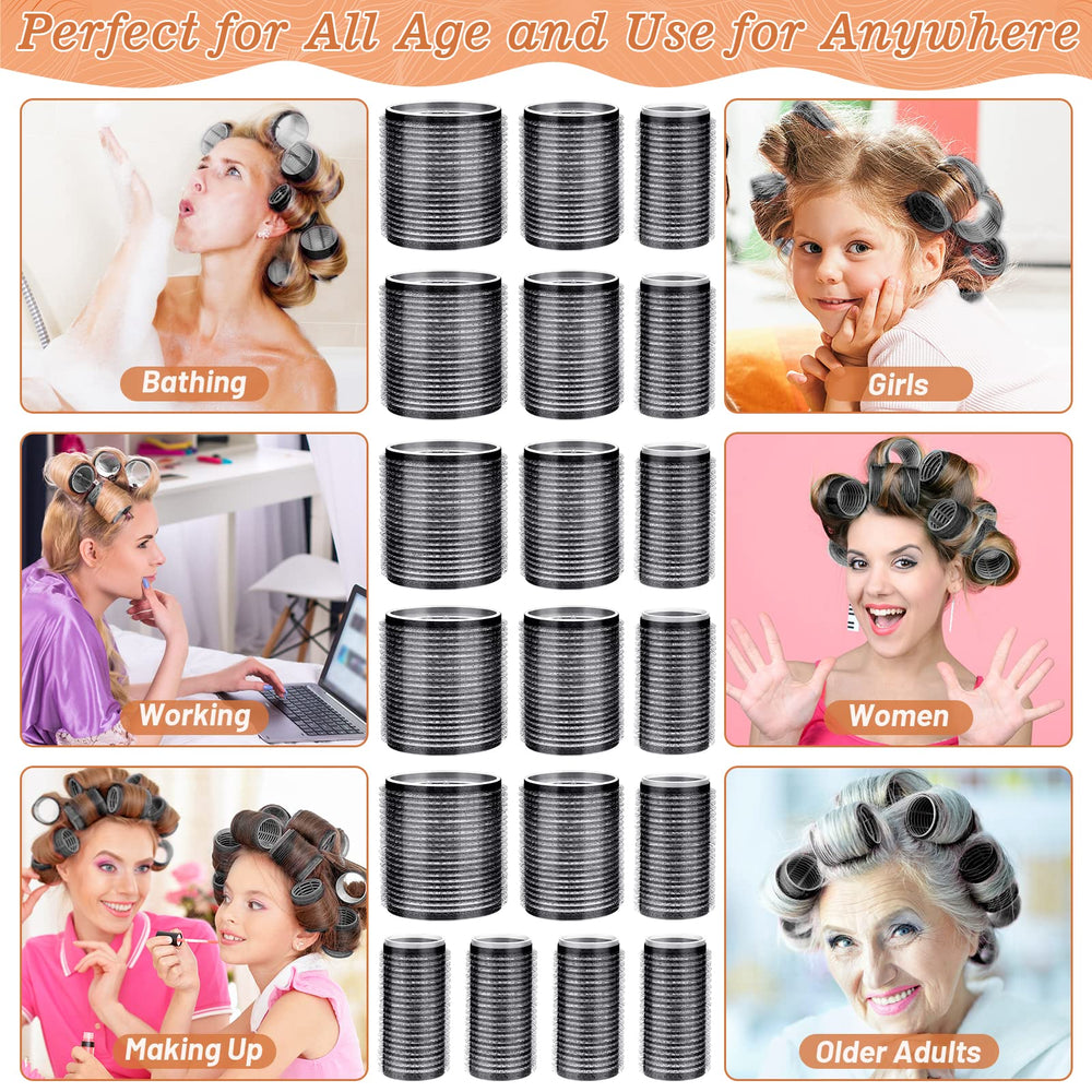 Cludoo ABS material rollers are durable and reusable for daily styling.