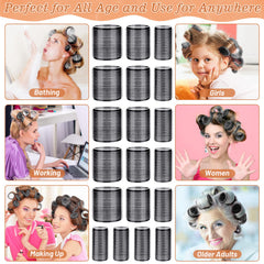 Cludoo ABS material rollers are durable and reusable for daily styling.