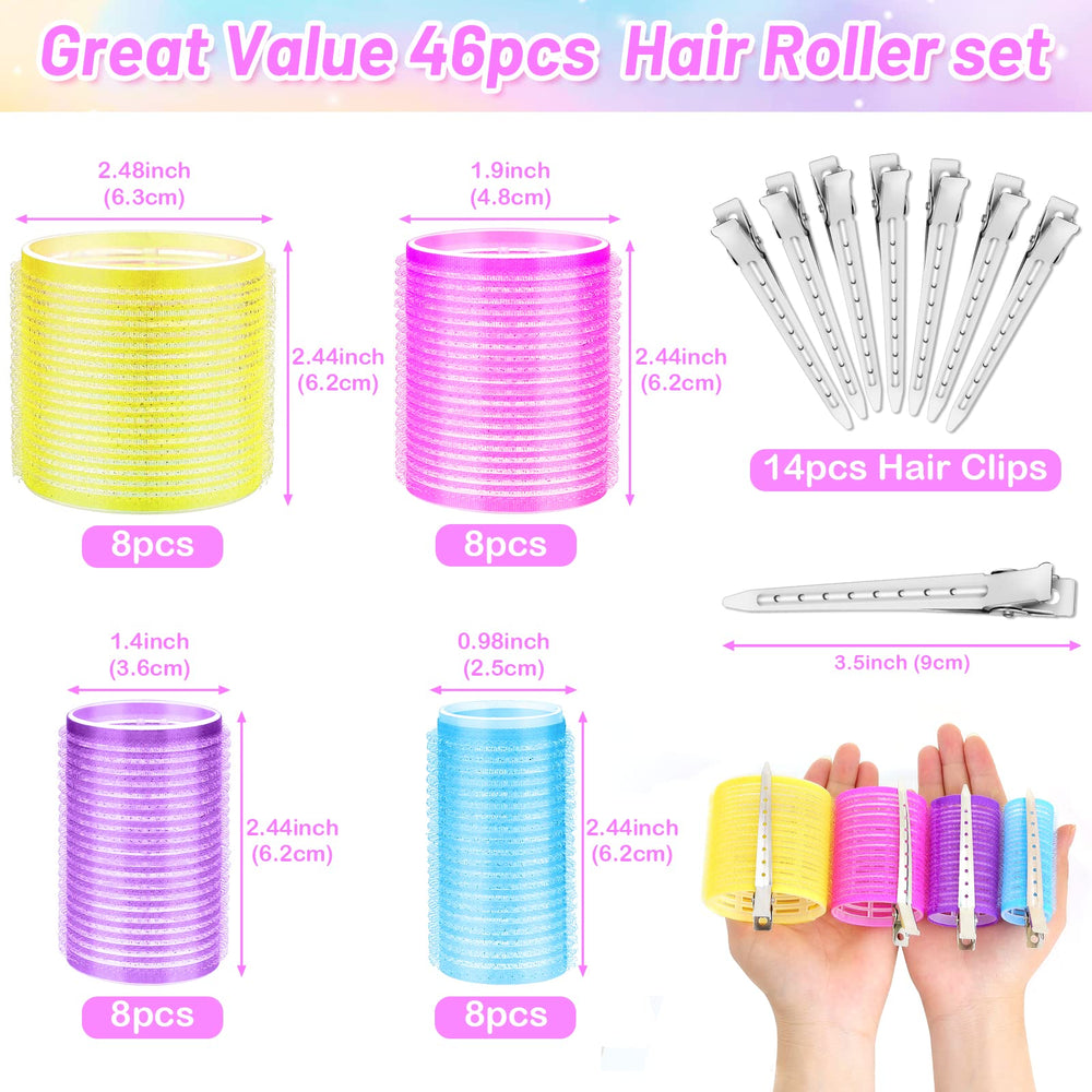 Cludoo jumbo hair rollers assembly enables waves and volume without heat.