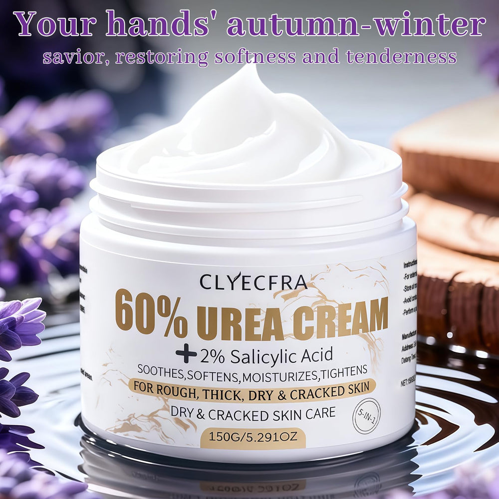 Clyecfra crema urea60 uso diario: para manos, pies y cuerpo.