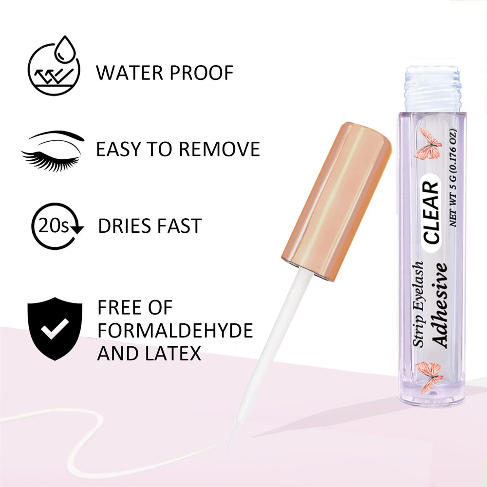 CMNRO latex-free lash glue applicator tip demonstrating precise application