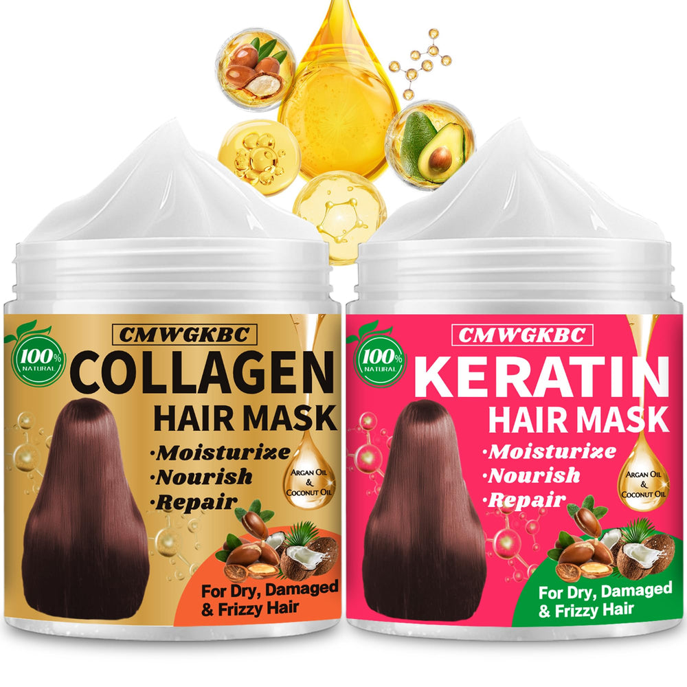 CMWGKBC mascarilla-cabello-colageno-danado ofrece nutrición y elasticidad.