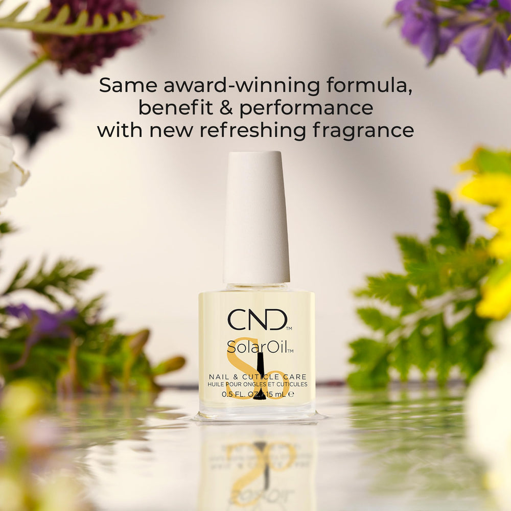 CND SolarOil: vitamina E para piel y envejecimiento ligero.