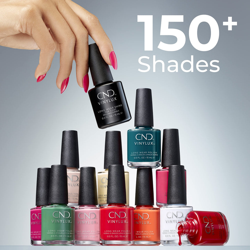 Gama de 150 colores de Vinylux para combinaciones