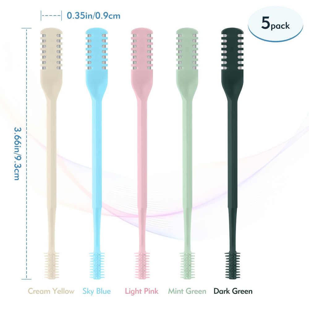 CNDNO double-sided nasal hair trimmer glides along nostril curves
