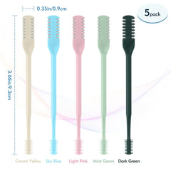 CNDNO double-sided nasal hair trimmer glides along nostril curves