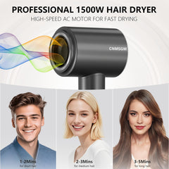 CNMSGM LED ring shows hot, warm, soft, and cool modes for precise styling
