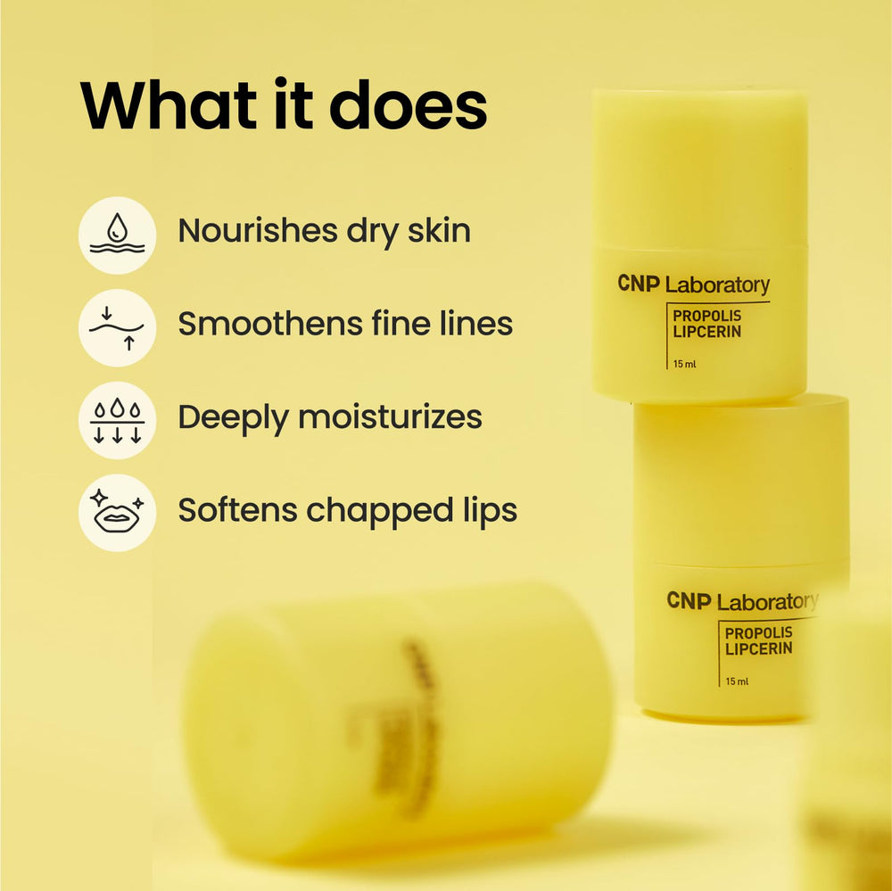 CNP Lipcerin en envase giratorio permite uso higiénico y preciso