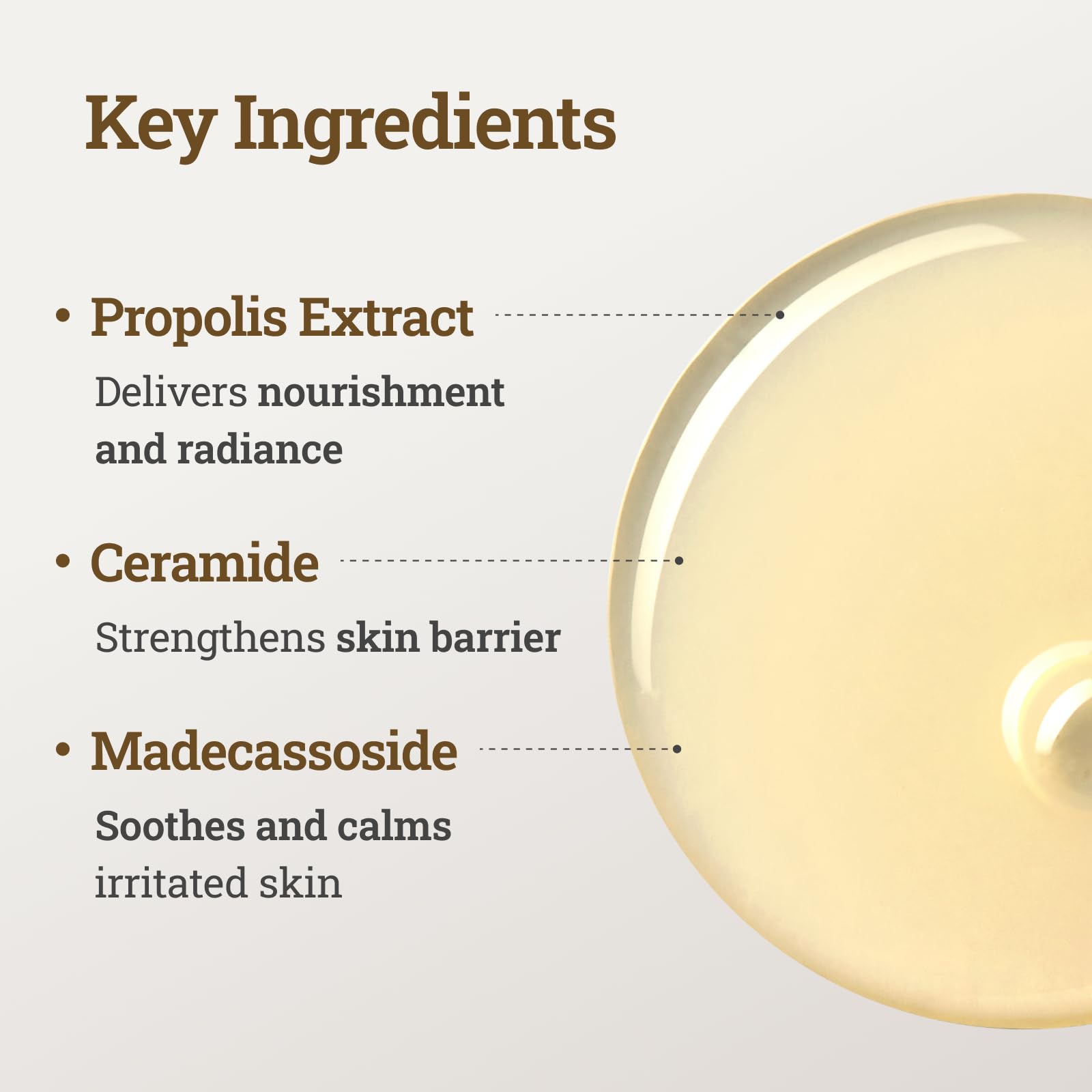 CNP Honey Glow Booster Toner application showing a lightweight glass skin finish