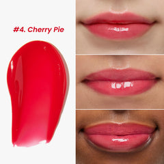 CNP Propolis Jelly Lipcerin 04 Cherry Pie, brillo luminoso que realza los labios sin esfuerzo.