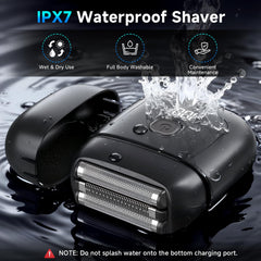 Cnunkn compact travel-size shaver ideal for on-the-go grooming