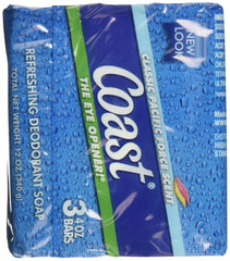 Coast Jabon Original Blue: detalle del empaque para compra fácil.