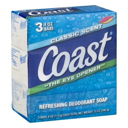 Coast Jabon Original Blue: espuma suave para duchas diarias.